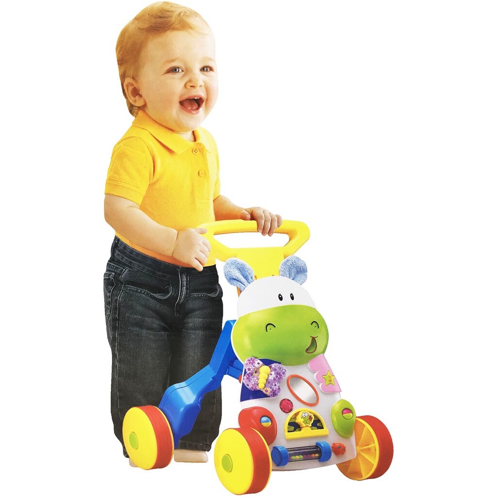 Hippo Antepremergator Hippo Toddle 2 in 1, Multifunctional, cu Maner