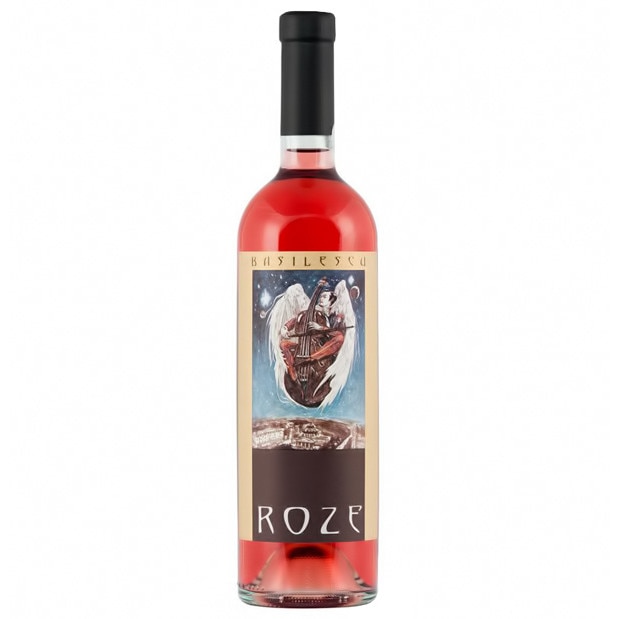 Vin alb sec, Crama Basilescu, Rose, Ingeri din micul Paris, 0.75 l