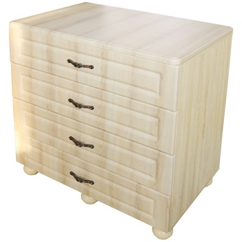 Comoda cu 4 sertare Dynasty, MDF Sonoma, 93 x 90 x 58 cm Comoda cu 4 sertare Dynasty, MDF Sonoma, 93 x 90 x 58 cm