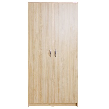 Dulap Soft 2 usi scurt, Sonoma, 80 x 180 x 53 cm Dulap Soft 2 usi scurt, Sonoma, 80 x 180 x 53 cm