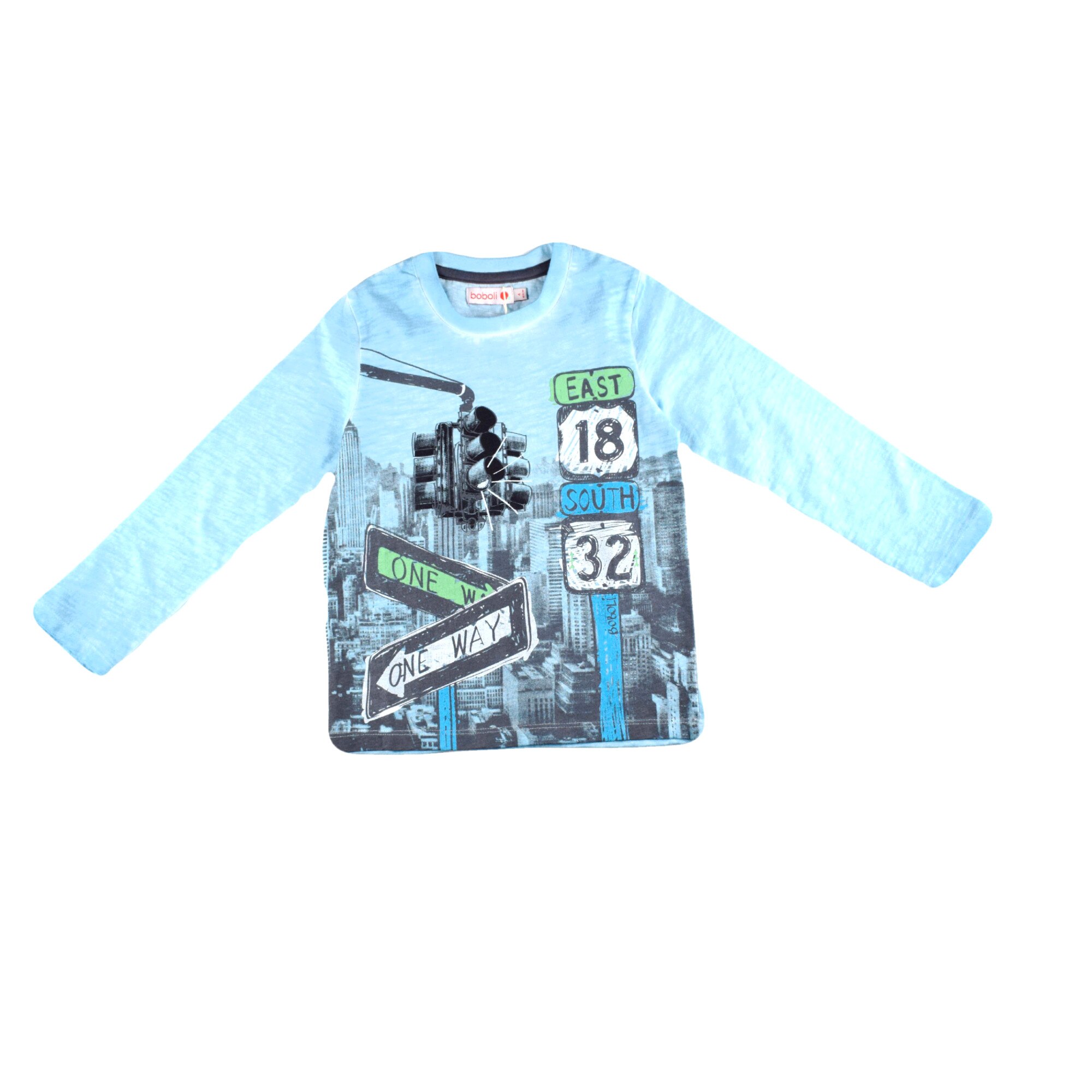 Bluza bleu semafor, Boboli, bleu