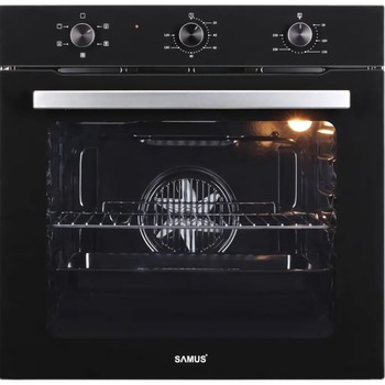 Cuptor incorporabil Samus SC622G5, Electric, 75 l, Clasa A, Negru Cuptor incorporabil Samus SC622G5, Electric, 75 l, Clasa A, Negru
