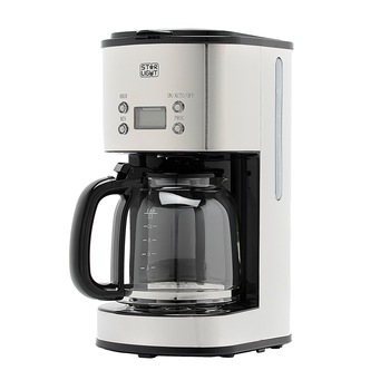 Cafetiera digitala Star-Light CTD-612SS, 1000 W, 1.5 l, Display LCD, Timer, Inox Cafetiera digitala Star-Light CTD-612SS, 1000 W, 1.5 l, Display LCD, Timer, Inox