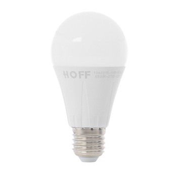 Bec LED Hoff clasic E27 10W lumina rece, AN Bec LED Hoff clasic E27 10W lumina rece, AN