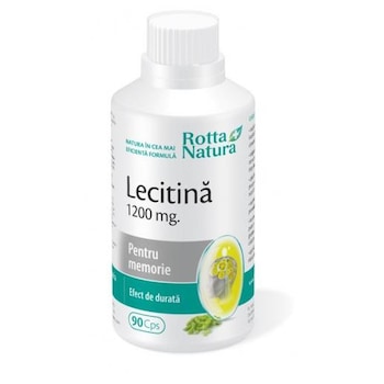 Lecitina 1200mg Rotta Natura 90cps Lecitina 1200mg Rotta Natura 90cps