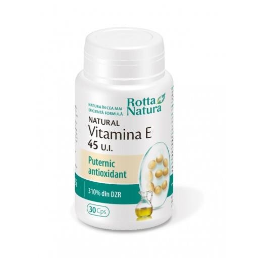 Vitamina E Naturala 45mg Rotta Natura 30cps