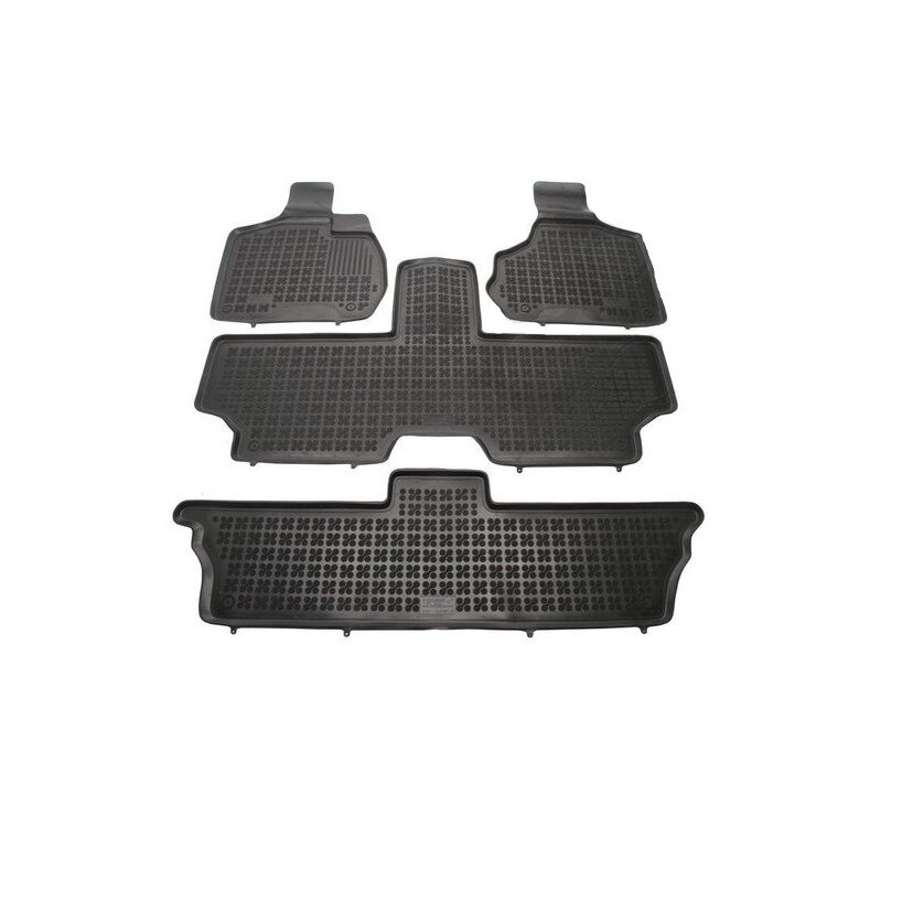 Set 4 Covorase interior cauciuc premium lux Lancia-Chrysler VOYAGER V dupa 2006, 5 locuri