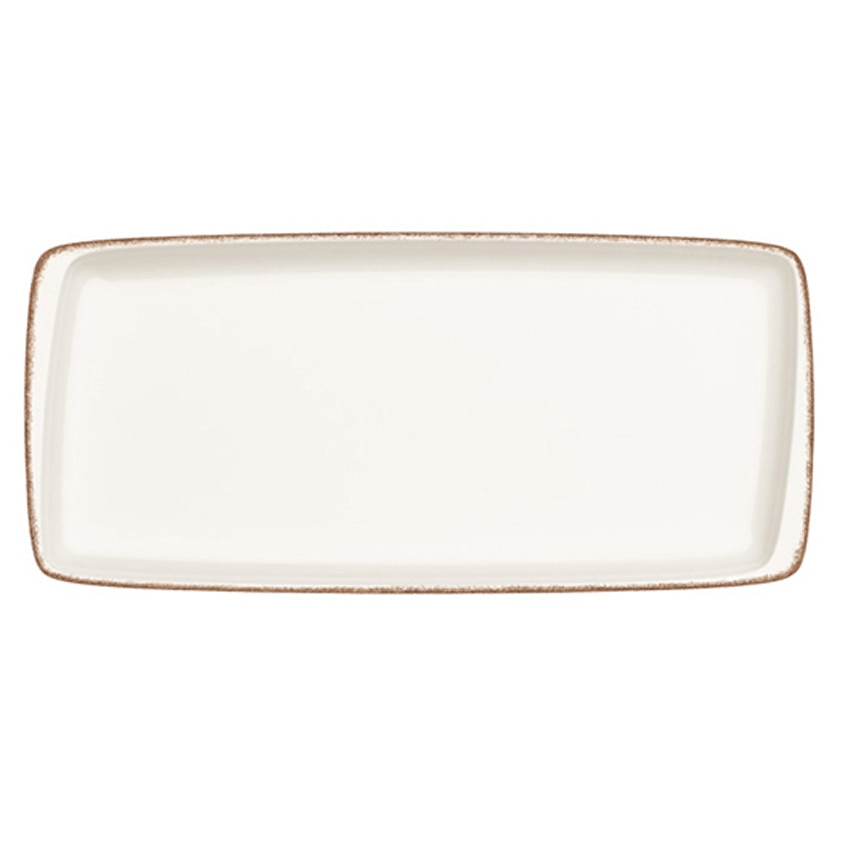 Platou portelan dreptunghiular BONNA colectia RETRO 34x16cm