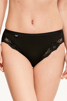 Chilot, Sloggi Romance Tai, Negru, Negru Chilot, Sloggi Romance Tai, Negru, Negru