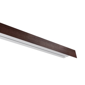 Kit Sina Vidella Top System,250 cm+Banda mascare 5 cm Wenge,din PVC,2 canale,accesorii incluse, cu prindere pe tavan, pentru perdea si/sau draperie Kit Sina Vidella Top System,250 cm+Banda mascare 5 cm Wenge,din PVC,2 canale,accesorii incluse, cu prindere pe tavan, pentru perdea si/sau draperie