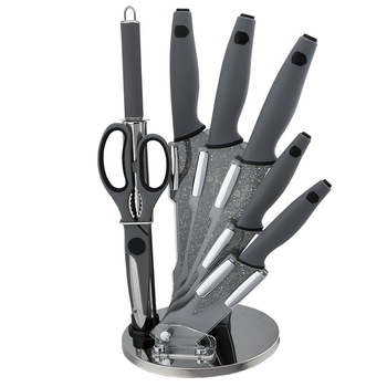 Set cutite otel inoxidabil (8 piese) Stone Touch Line Berlinger Haus BH 2116 Set cutite otel inoxidabil (8 piese) Stone Touch Line Berlinger Haus BH 2116