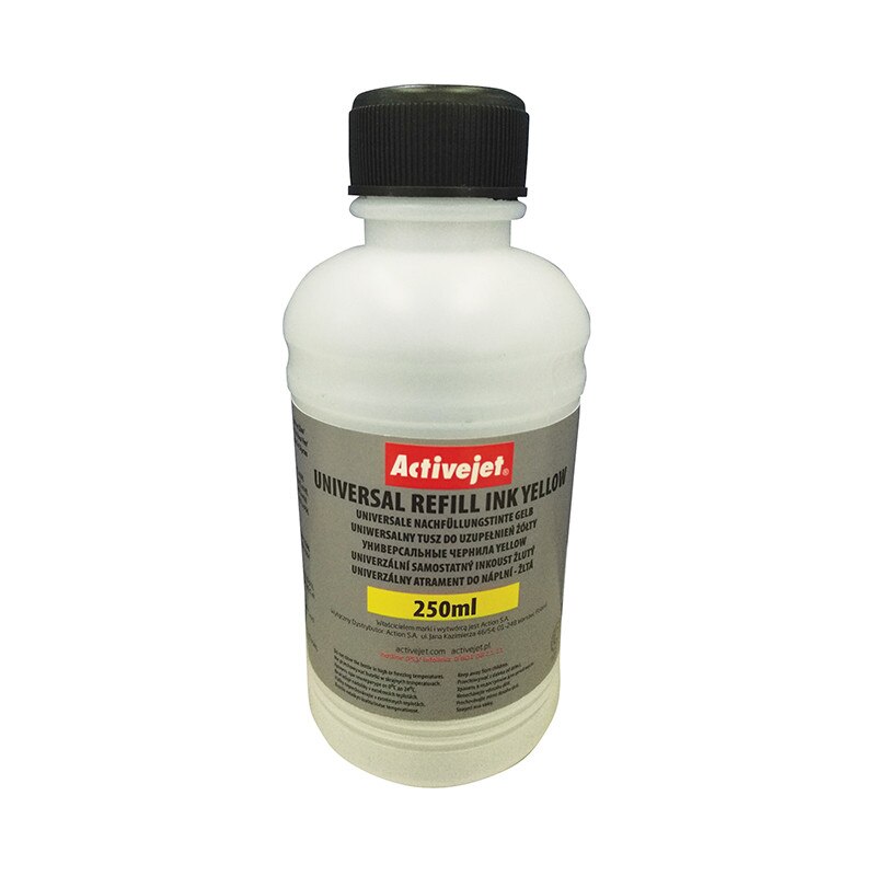 Cerneala refill color universala (250 ml) -Yellow