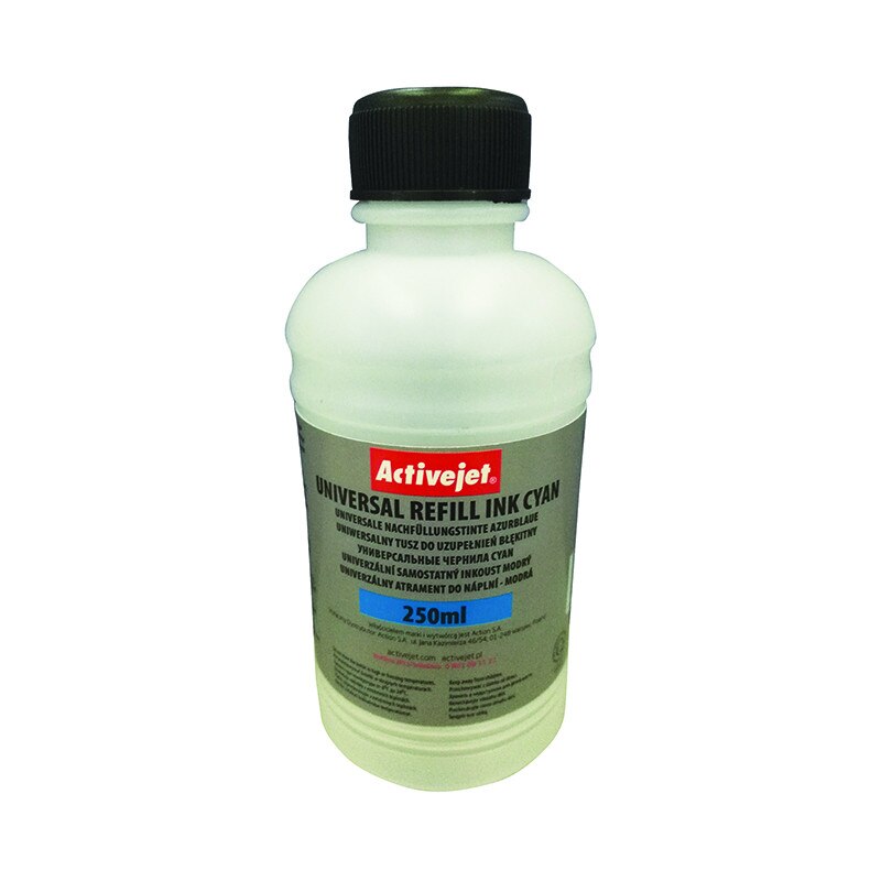 Cerneala refill color universala (250 ml) -Cyan