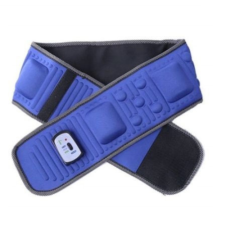 Centura pentru Slabit cu Vibro Masaj si Magnetic, culoare albastru, Online Speed Ray
