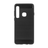 Husa Antisoc Carbon pentru Samsung Galaxy A9 (2018), Negru