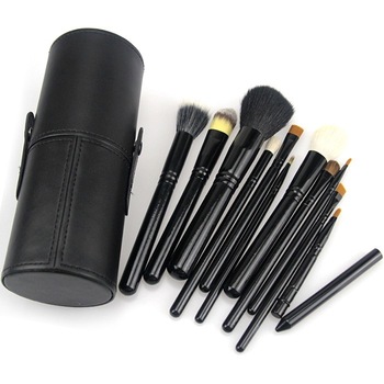 Set kit 12 pensule pentru machiaj in tub pentru depozitare Lila Rossa Set kit 12 pensule pentru machiaj in tub pentru depozitare Lila Rossa