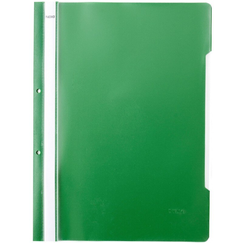 Dosar din plastic cu sina A4 Noki Verde