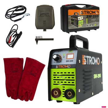 Aparat Sudura STROMO 295A (Valiza) + Accesorii ( +Palari sudura cadou ), Electrod 1.6-5mm, Invertor Aparat Sudura STROMO 295A (Valiza) + Accesorii ( +Palari sudura cadou ), Electrod 1.6-5mm, Invertor