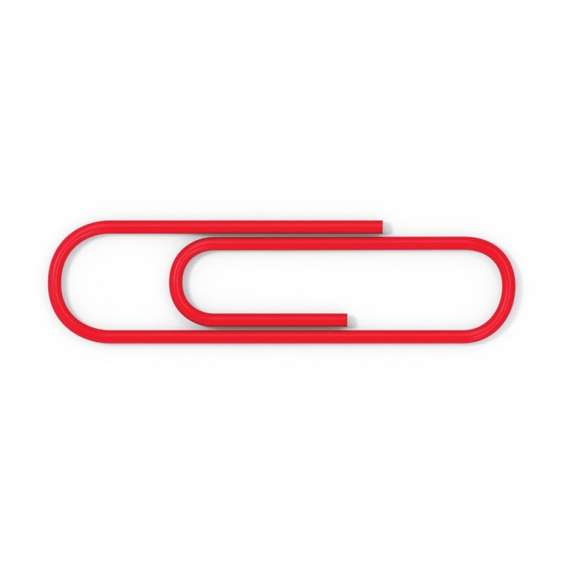 Agrafe birou Erichkrause 33 mm 100 Pcs asortate