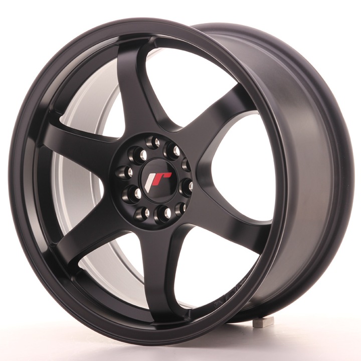 jr3 17"x8" matt fekete alufelni 1db et35 5x100