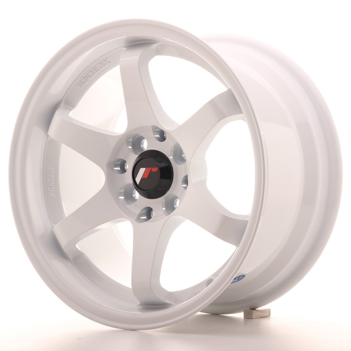 jr3 15"x8" festett fehér alufelni 1db et25 4x100
