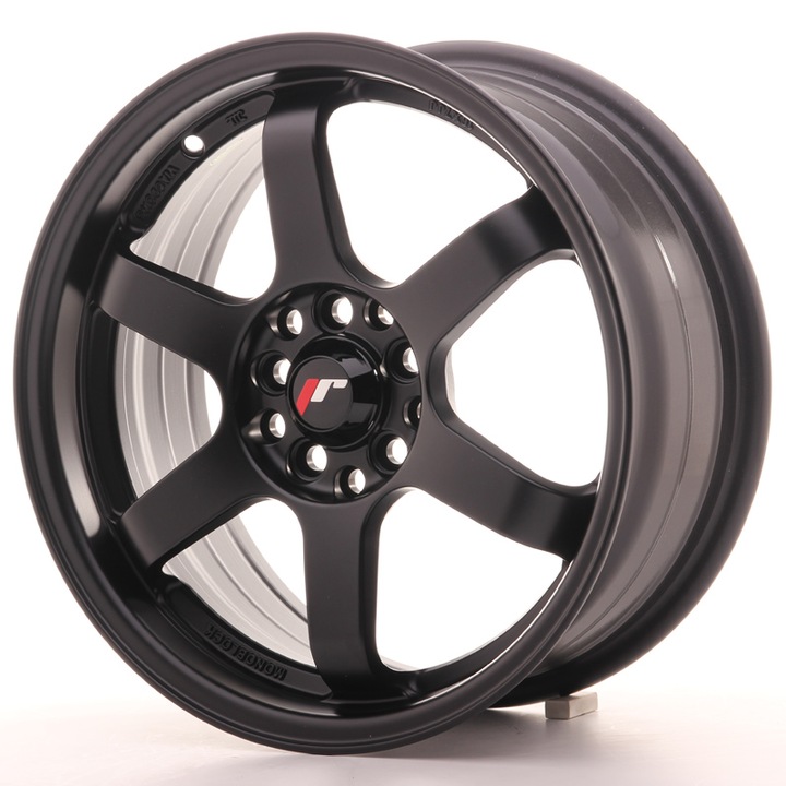 jr3 16"x7" matt fekete alufelni 1db et40 5x100