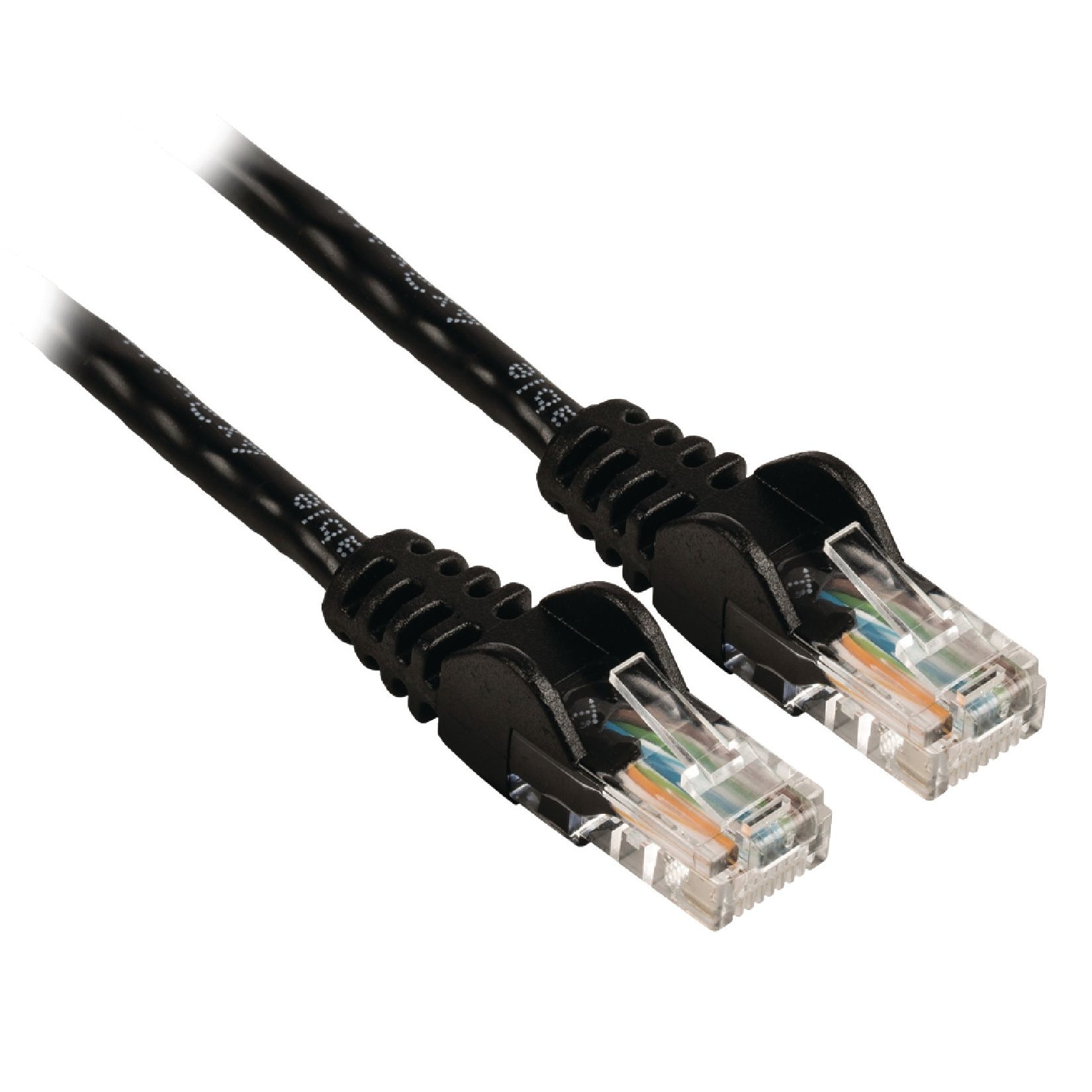 Cablu UTP Valueline, cat5e, mufat (patchcord), 3 m, negru