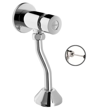 Baterie lavoar Ferro Press pisoar temporizare debit reglabil - Z211 Baterie lavoar Ferro Press pisoar temporizare debit reglabil - Z211