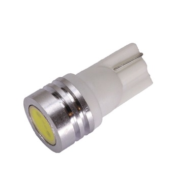 Set 2 becuri LED T10 COB 12V 0.5W ALB Set 2 becuri LED T10 COB 12V 0.5W ALB