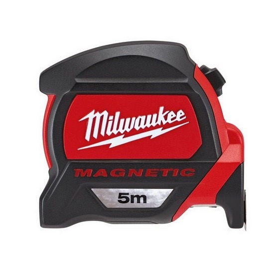 Двустранна магнитна ролетка Milwaukee 4932459373 5м, удароустойчива ...