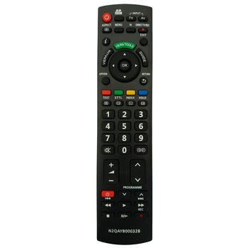 Telecomanda pentru LED smart Panasonic N2QAYB000328 , neagra cu functiile telecomenzii originale Telecomanda pentru LED smart Panasonic N2QAYB000328 , neagra cu functiile telecomenzii originale