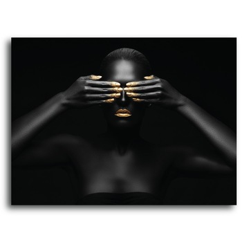 Tablou canvas, Black pearl, 100 x 70 cm Tablou canvas, Black pearl, 100 x 70 cm