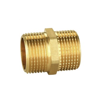 Niplu FE-FE 3/8 Bronz Niplu FE-FE 3/8 Bronz