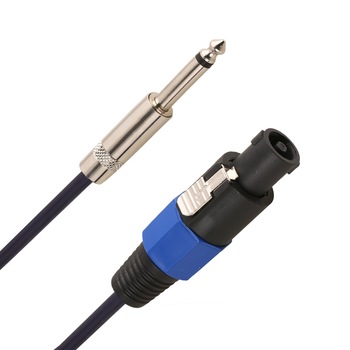 Cablu Panzat Jack 6.3 mm Tata Cu speakON Lungime 10 m Cablu Panzat Jack 6.3 mm Tata Cu speakON Lungime 10 m