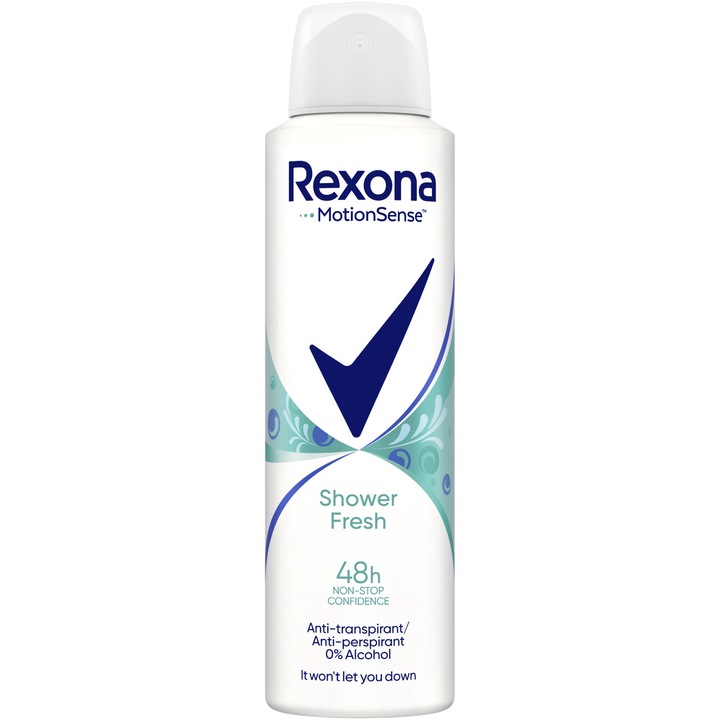 Deodorant Rexona Spray Shower Clean, 150 ml