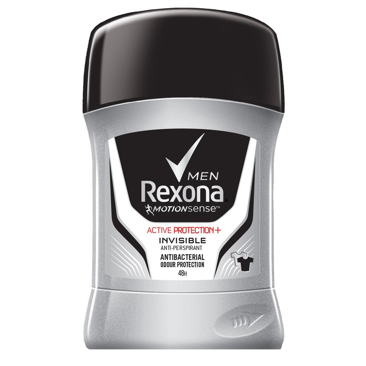 Deodorant stick Rexona Men Active Protection + Invisible, 50 ml