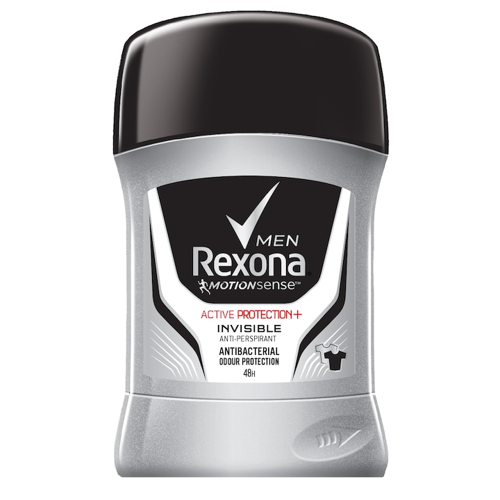 Дезодорант стик Rexona Men Active Protection + Invisible, 50 мл