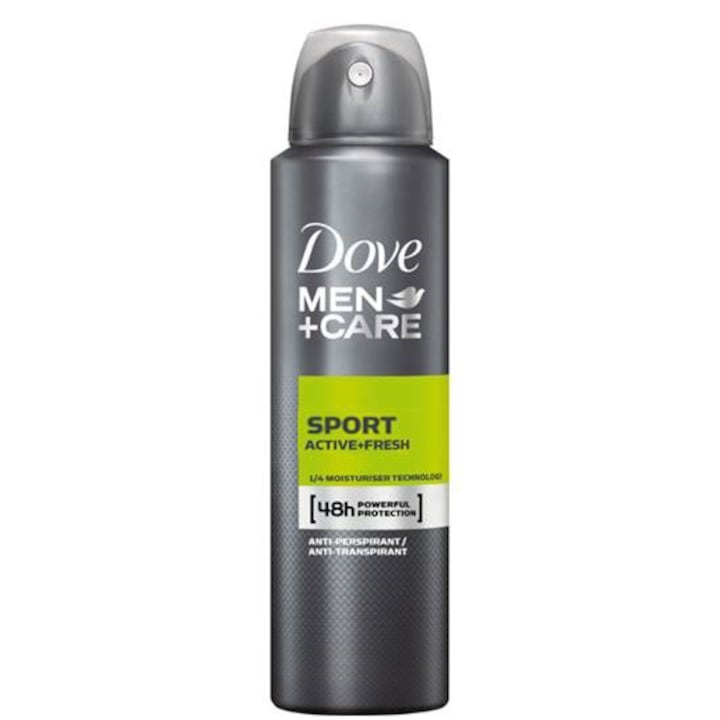 Deodorant spray Dove Men+Care Sport Active+Fresh, 150 ml