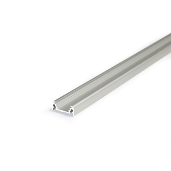 Profil aluminiu pentru banda LED - SURFACE - 1m - anodizat Profil aluminiu pentru banda LED - SURFACE - 1m - anodizat