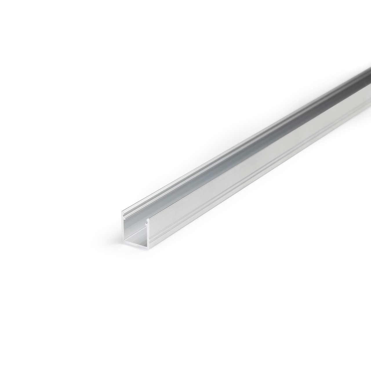 Profil aluminiu pentru banda LED - SMART - 1m - aluminiu brut