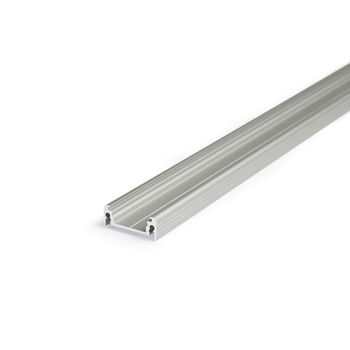 Profil aluminiu pentru banda LED - SURFACE14 - 1m - anodizat Profil aluminiu pentru banda LED - SURFACE14 - 1m - anodizat