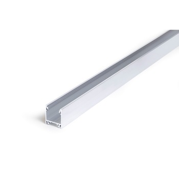 Profil aluminiu pentru banda LED, LINEA, 2m, aluminiu brut Profil aluminiu pentru banda LED, LINEA, 2m, aluminiu brut