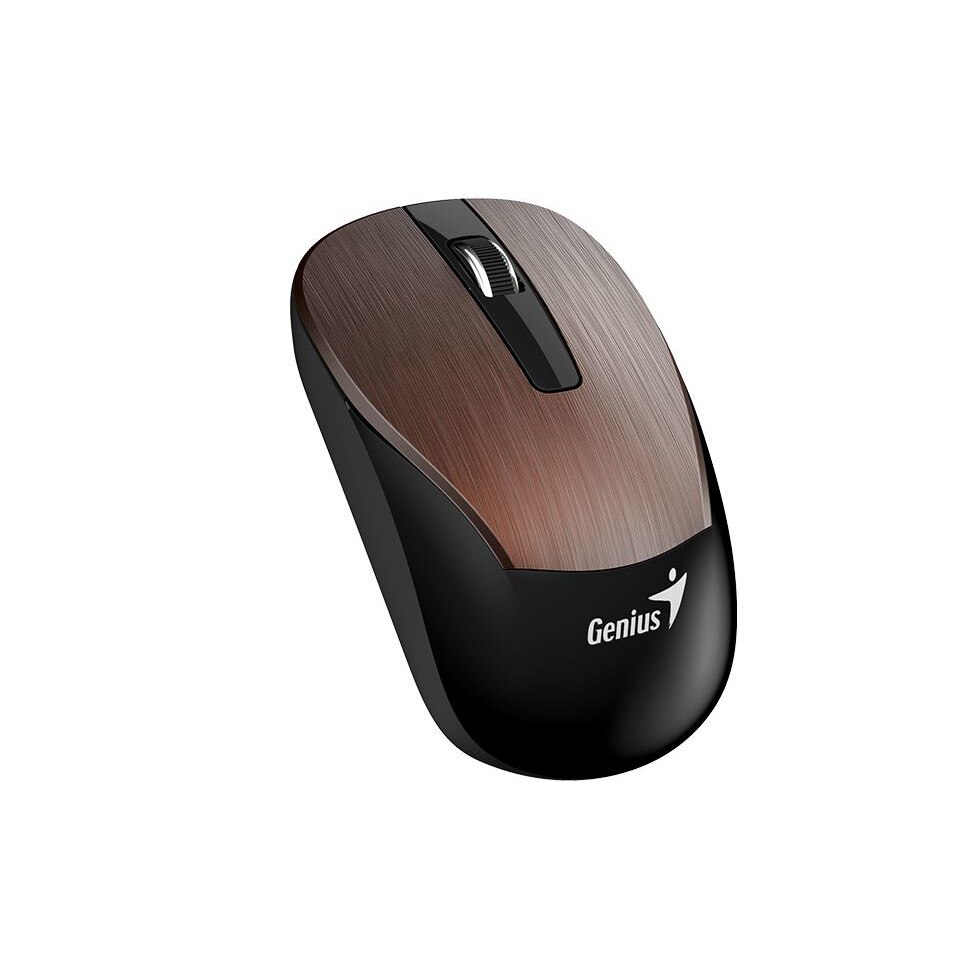Mouse optic wireless Genius ECO-8015, Coffee