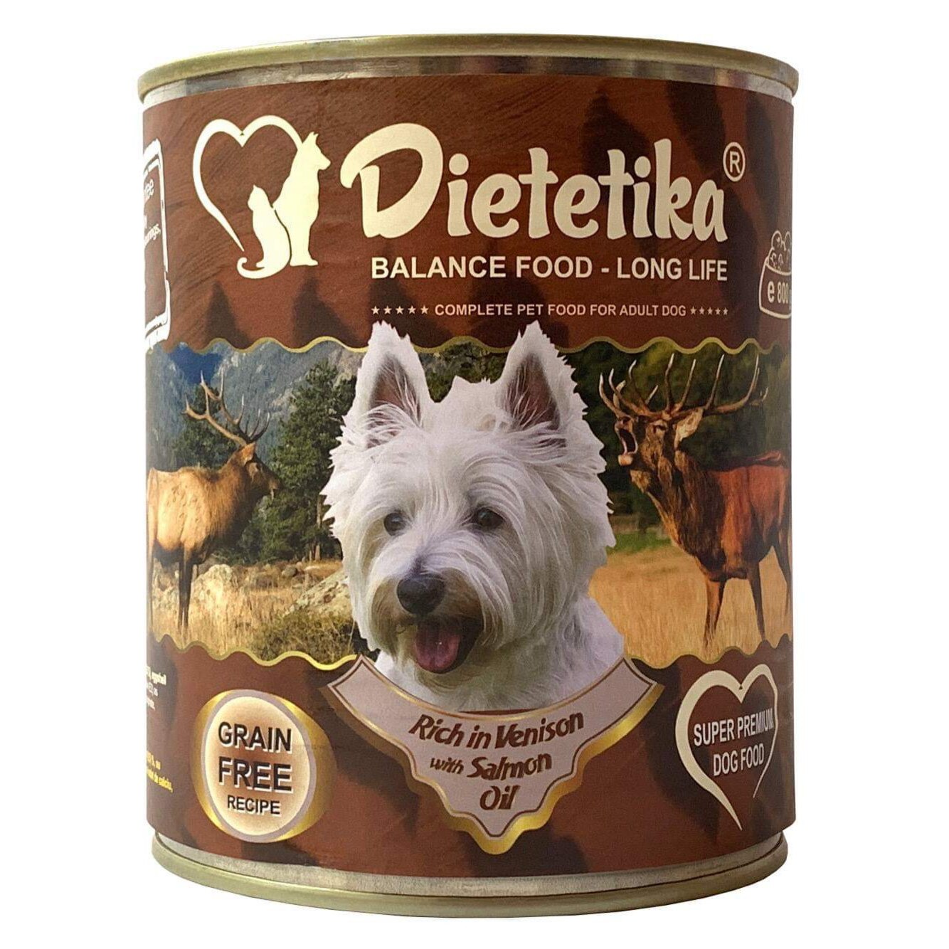Hrana umeda pentru caini, Dietetika Vanat, 800 gr