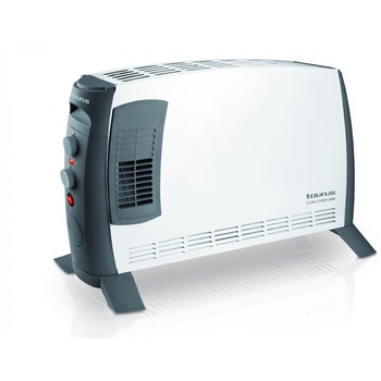 Convector electric Taurus CLIMA TURBO 2000, 2000 W, 3 trepte de putere, TURBO, termostat reglabil. protectie termica la supraincalzire.Alb/gri. Convector electric Taurus CLIMA TURBO 2000, 2000 W, 3 trepte de putere, TURBO, termostat reglabil. protectie termica la supraincalzire.Alb/gri.