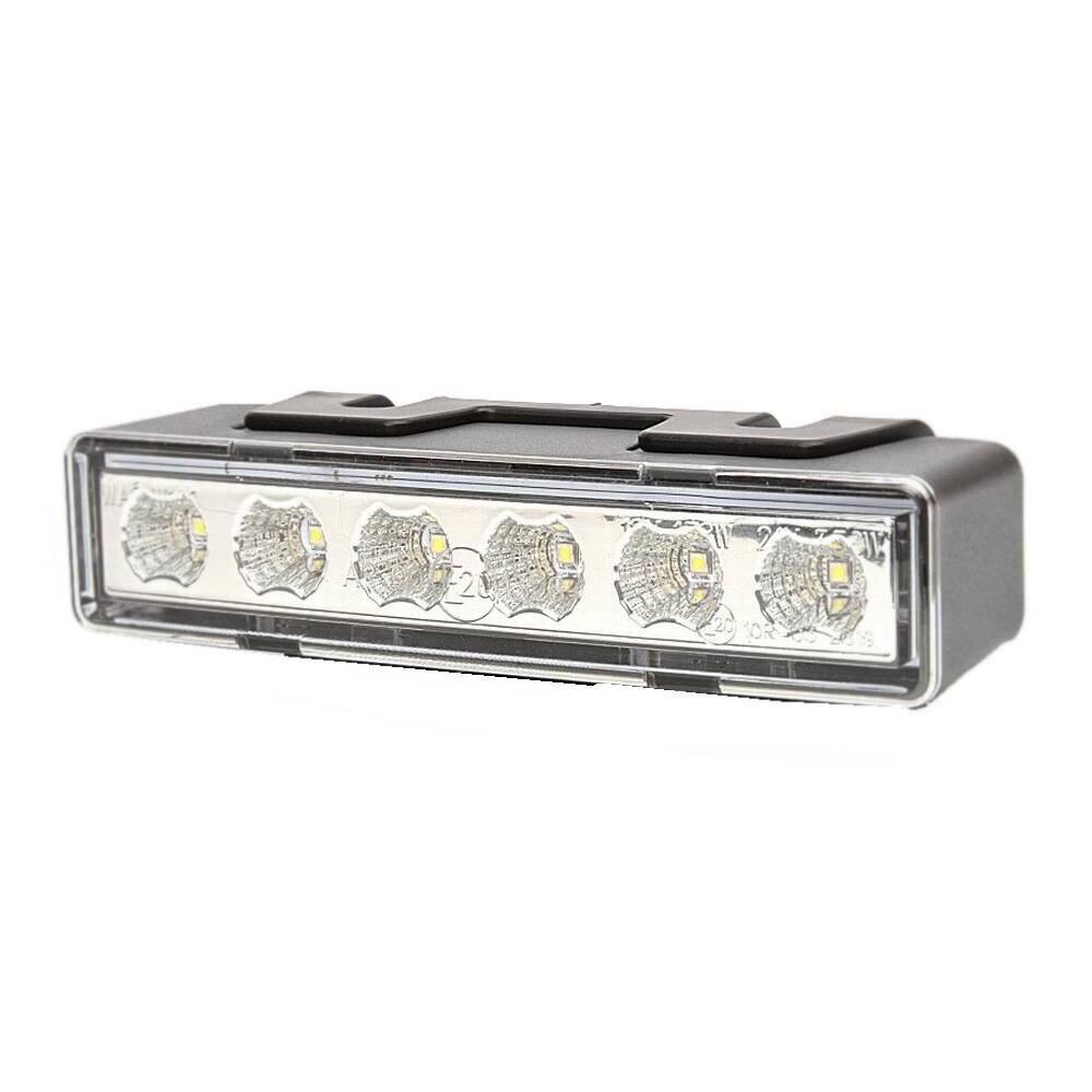 Girofar 12/24V, h32.8x146.5, 6 LED-uri, in grila, W117, 898.2 Was