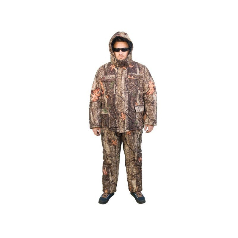 Costum pescar camuflaj Baracuda 3 pentru iarna, L EU