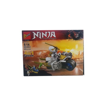 Joc constructie 4 in 1 Ninja Fusion, BOZHI, 69 de piese Joc constructie 4 in 1 Ninja Fusion, BOZHI, 69 de piese