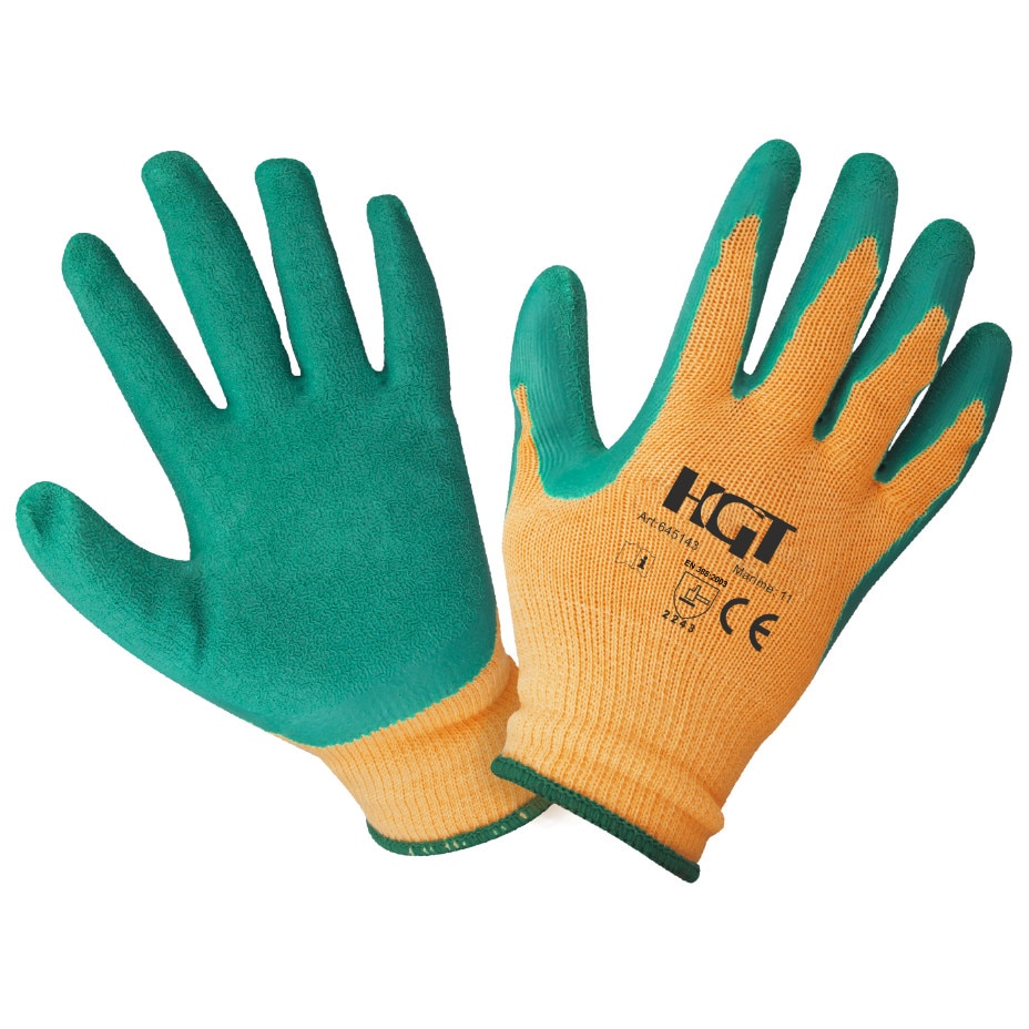 Manusi Latex Tricotate Verzi EvoTools, marimea 11