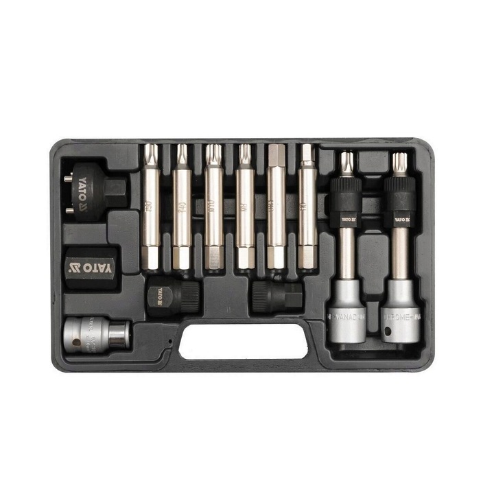 Set chei pentru alternator Yato YT-0421, 1/2, 13 piese